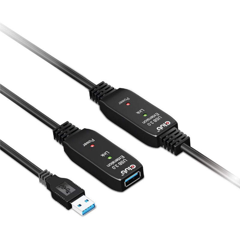Afbeelding laden in galerijviewer, Club 3d usb 3.2 gen 1 actieve repeaterkabel (zwart, 15 meter)
