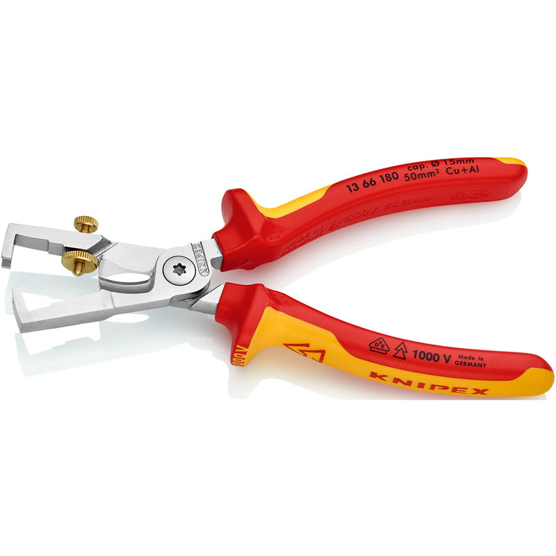 Afbeelding laden in galerijviewer, Knipex strix afstriptang met kabelschaar vde 180
