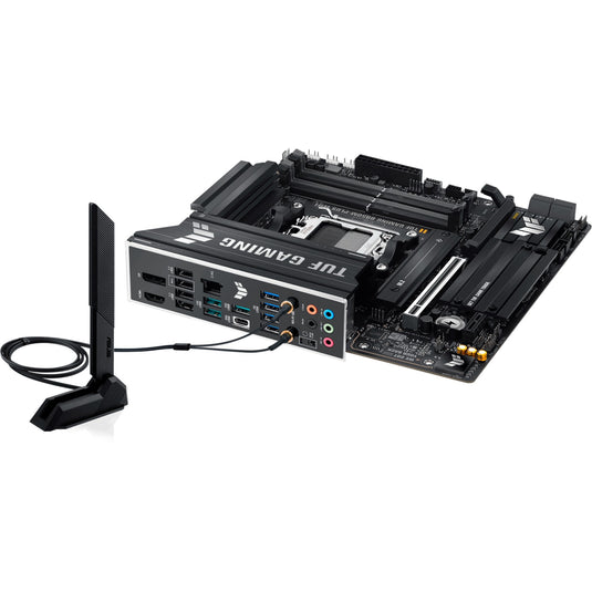 Asus tuf gaming b850m-plus wifi socket am5 moederbord (2.5gb-lan, wi-fi 6e, bt, sound, µatx)