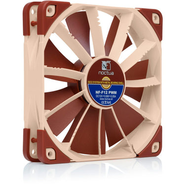 Noctua nf-f12 pwm case fan (lichtbruin, 120 x 120 x 25 mm)