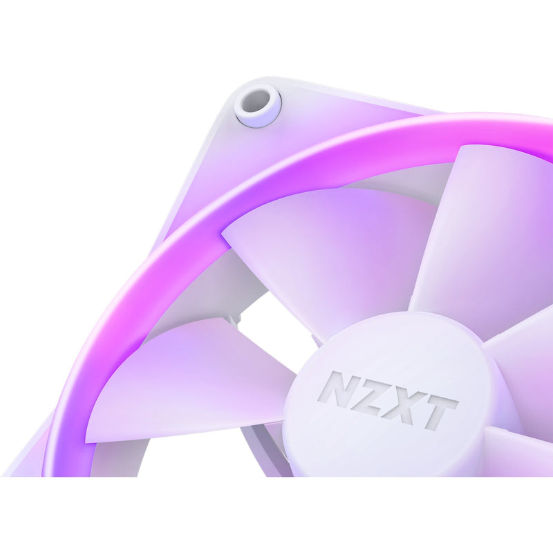 Load image into Gallery viewer, Nzxt f140 rgb duo case fans (wit, 2 stuks, 140 x 140 x 25 mm, pwm, incl. controller)

