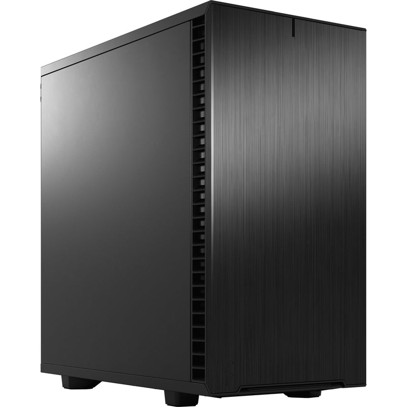 Afbeelding laden in galerijviewer, Fractal design define 7 mini black solid midi tower behuizing (zwart | 4x usb-a | 1x usb-c)
