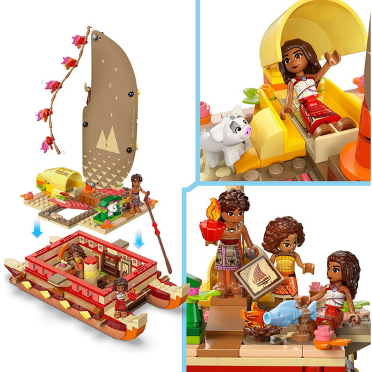 Lego disney princess 43270 vaiana's avonturenkano