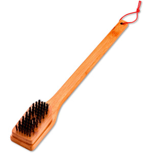 Weber reinigingsborstel - bamboe grillreinigingsborstel (45 cm)