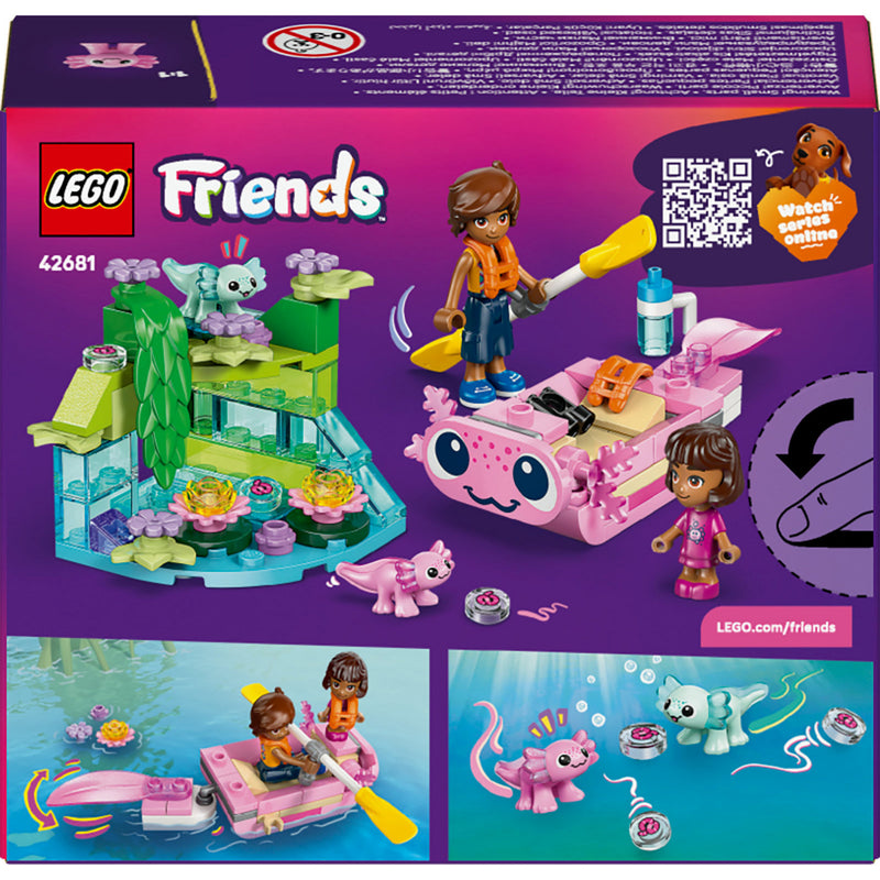 Chargez l'image dans la visionneuse de la galerie, Lego friends axolotl avontuur boot bouwset - speelgoed - 42681
