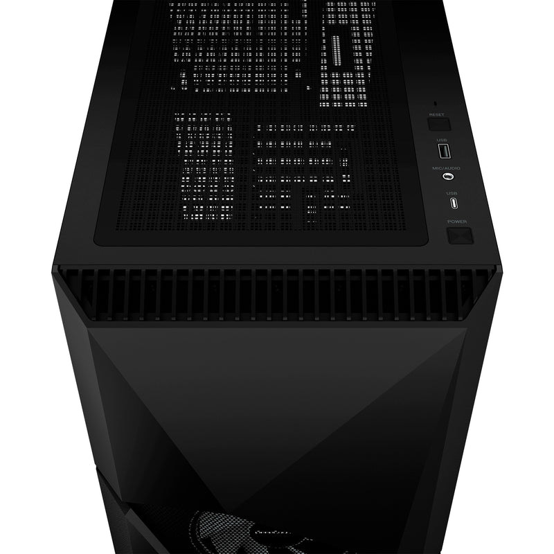 Load image into Gallery viewer, Deepcool cyclops midi tower behuizing (zwart | 1x usb-a | 1x usb-c | window)
