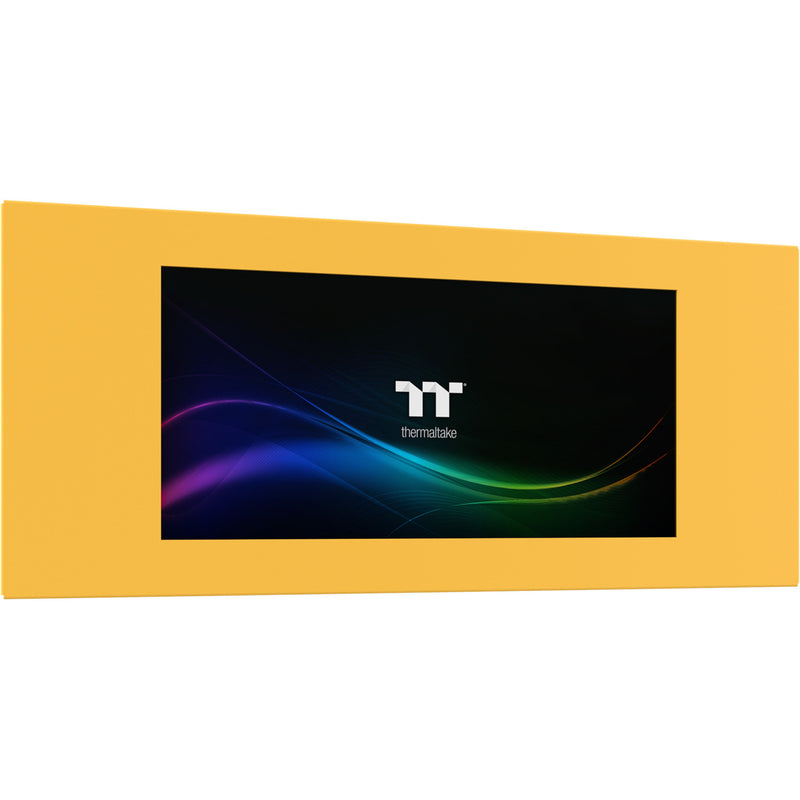 Load image into Gallery viewer, Thermaltake view 600 tg butter caramel big tower behuizing (geel | 2x usb-a | 1x usb-c | tempered glass)
