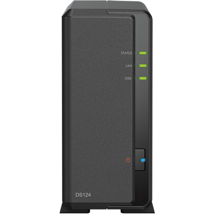 Load image into Gallery viewer, Synology diskstation ds124 nas (zwart, usb-a 3.2 (5 gbit s))

