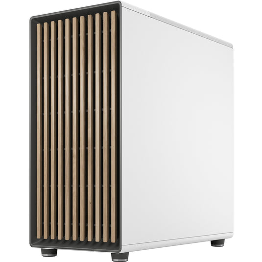 Fractal design north xl midi tower behuizing (wit houtkleur | 2x usb-a | 1x usb-c)