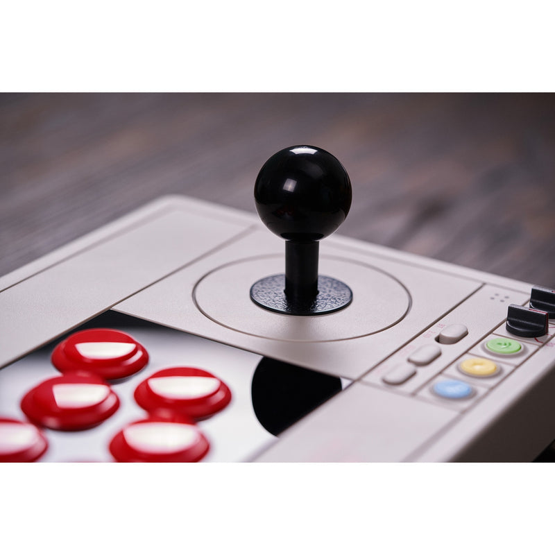 Chargez l'image dans la visionneuse de la galerie, 8bitdo arcade stick joystick (grijs, switch 1, switch 2, pc, bluetooth 2.4g usb-c)
