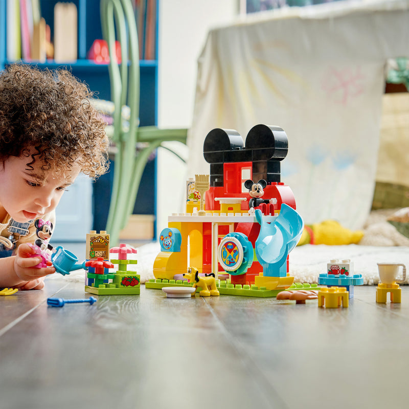 Laden Sie das Bild in Galerie -Viewer, Lego duplo 10465 mickey mouse clubhuis met minnie en pluto
