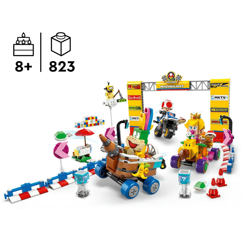 Load image into Gallery viewer, Lego super mario 72036 mario kart baby peach en grand prix set
