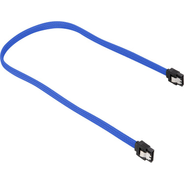 Sharkoon sata iii sleeve kabel (blauw, 0,3 meter)