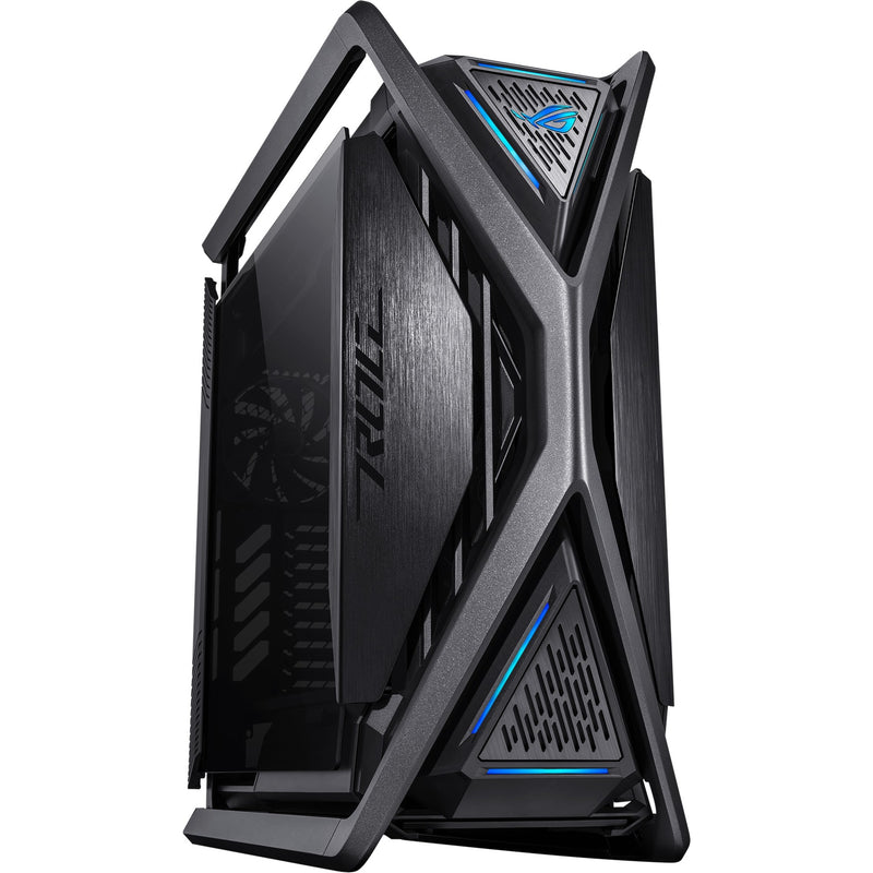 Load image into Gallery viewer, Asus rog hyperion gr701 big tower behuizing (zwart | 4x usb-a | 2x usb-c | rgb | tempered glass)
