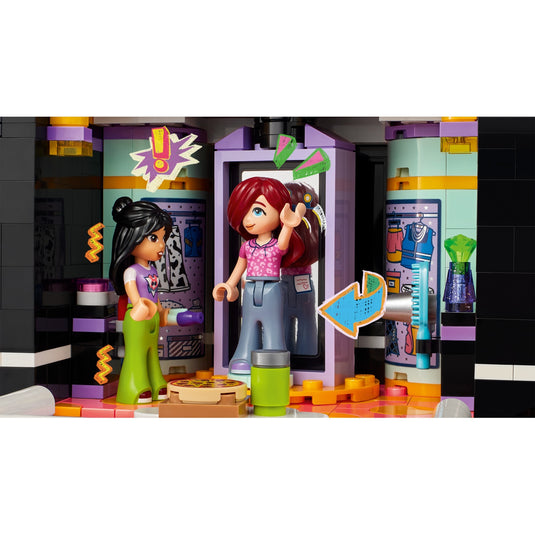 Lego friends - toerbus van popster constructiespeelgoed (42619)