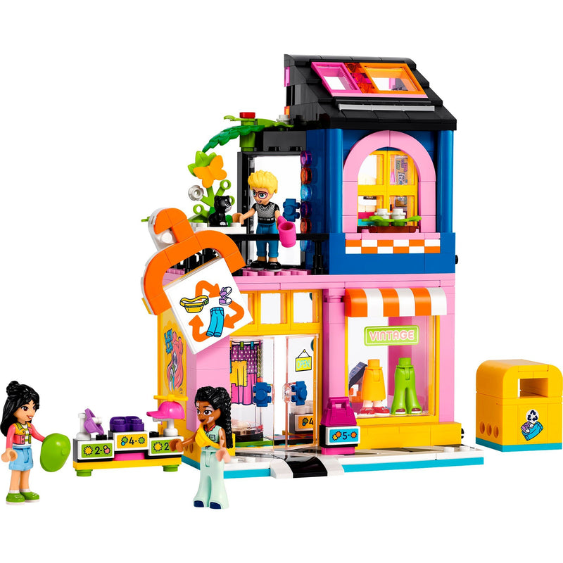 Load image into Gallery viewer, Lego friends - vintage kledingwinkel constructiespeelgoed (42614)
