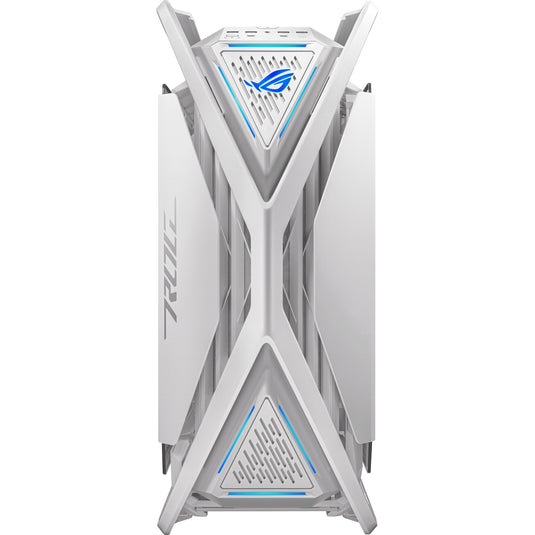 Asus rog hyperion gr701 big tower behuizing (wit | 4x usb-a | 2x usb-c | rgb | tempered glass)