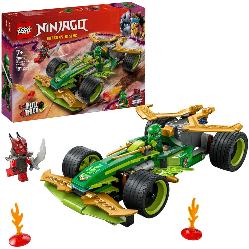 ギャラリービューアに画像をロードする, Lego ninjago - lloyds pull-back racewagen constructiespeelgoed (71828)
