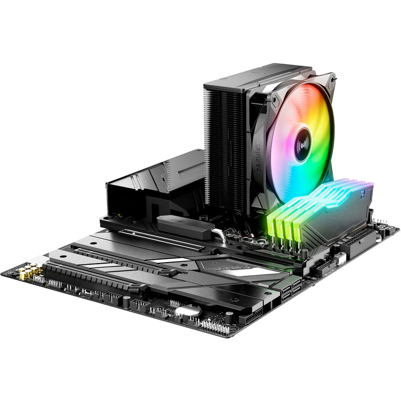 Load image into Gallery viewer, Be quiet! pure rock 3 lx rgb cpu-koeler (zwart)
