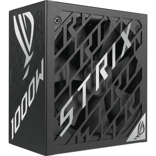 Asus rog strix platinum modulaire 1000 watt voeding (zwart, 1x 12v-2x6, 4x pcie)