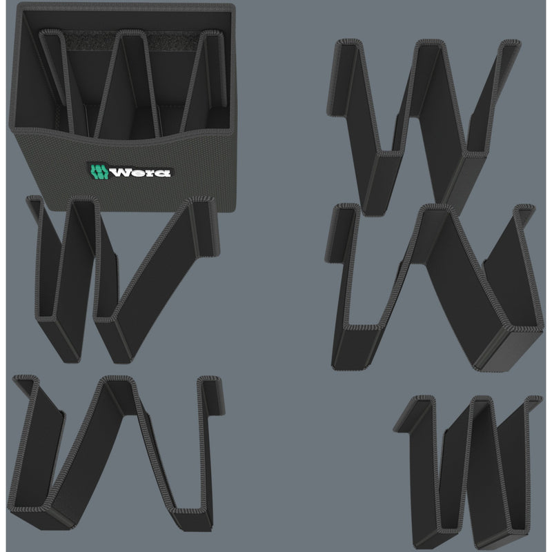 Chargez l'image dans la visionneuse de la galerie, Wera 2go 4 gereedschapsdraagtas (zwart)
