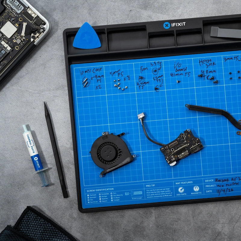 Load image into Gallery viewer, Ifixit fixmat beschermingsmat (blauw zwart)
