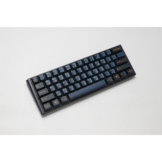 Ducky one 3 pro mini, gaming toetsenbord (zwart, us lay-out, cherry mx2a speed silver, rgb led, double-shot pbt, quack mechanics, 60%, hot swap)