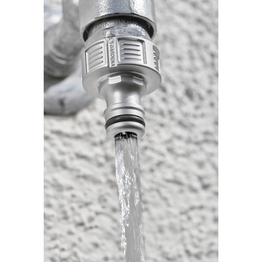 Gardena premium kraanstuk 26.5 mm (g 3 4 ) (zilver, 18241-20)