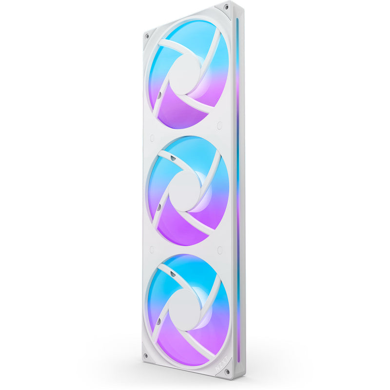 Load image into Gallery viewer, Nzxt f420 rgb core case fans (wit, 3 stuks, 420 x 140 x 26 mm)

