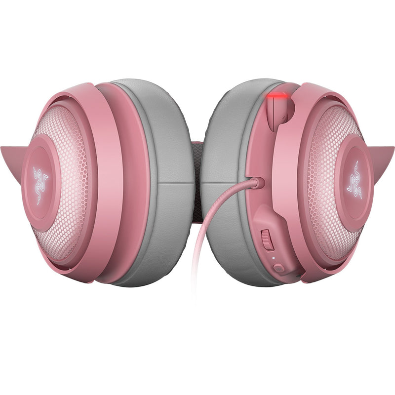 Load image into Gallery viewer, Razer kraken kitty v2 pro rgb over-ear gaming headset (roze)
