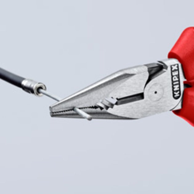 Load image into Gallery viewer, Knipex spitsbek combinatietang vde 0826145 (rood geel, geïsoleerd tot 1000 v)
