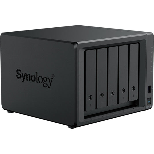 Synology diskstation ds1525+ nas (zwart, 2x lan, usb)