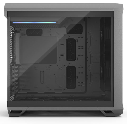 Fractal design torrent gray tg light tint midi tower behuizing (grijs | 2x usb-a | 1x usb-c | tempered glass)