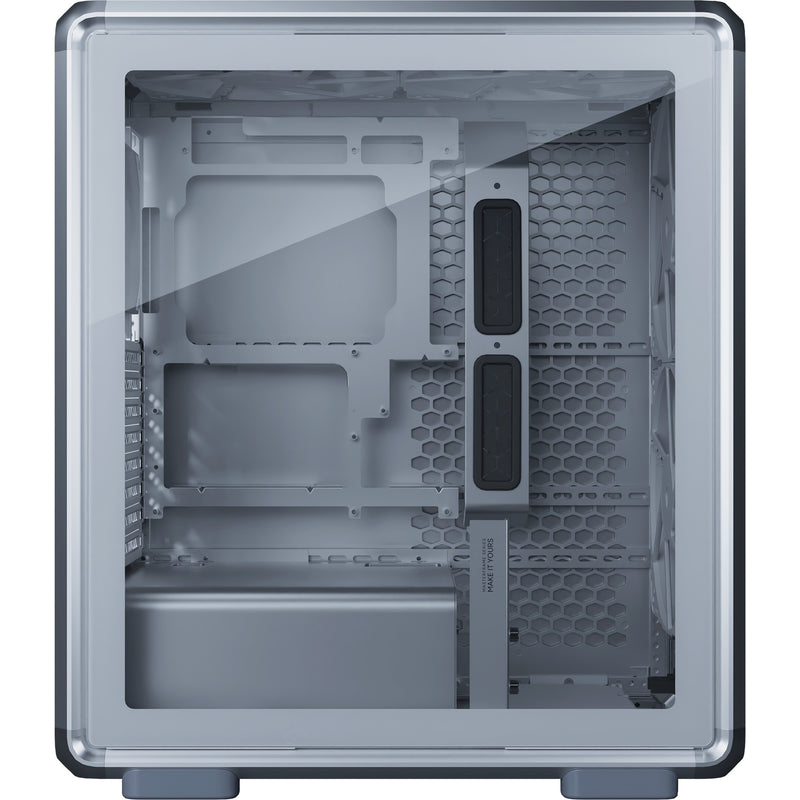 Load image into Gallery viewer, Cooler master masterframe 500 mesh argb midi tower behuizing (zilver | 2x usb-a | 1x usb-c | rgb | tempered glass)
