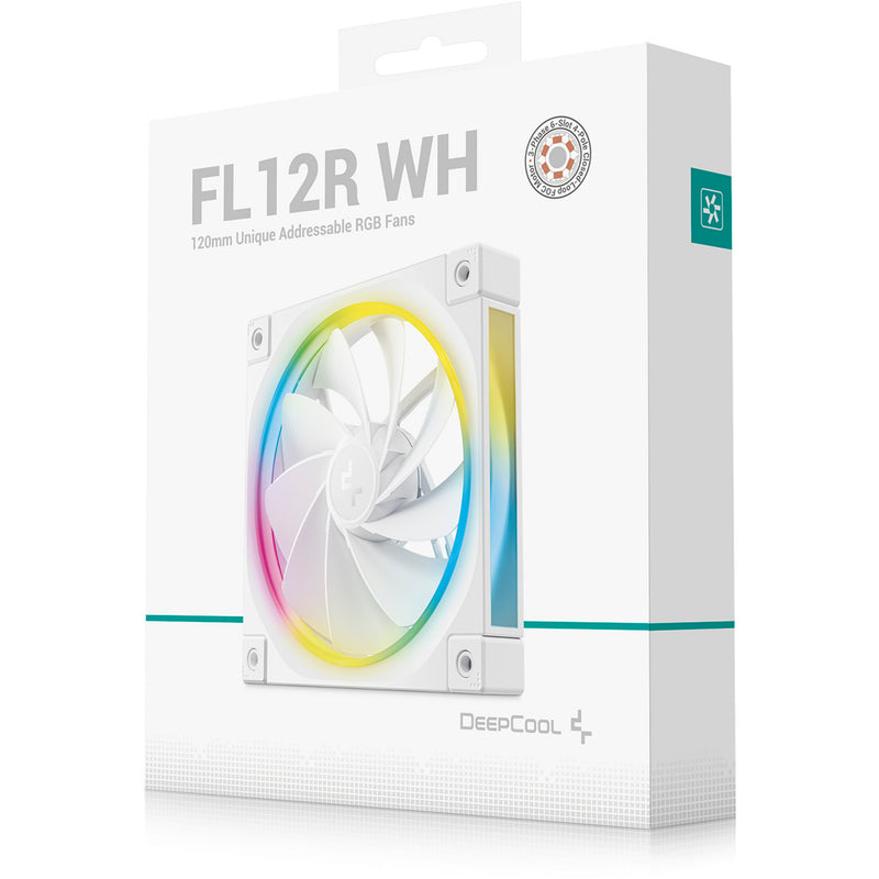 ギャラリービューアに画像をロードする, Deepcool fl12r rgb case fan (wit, 120 x 120 x 25 mm, pwm)
