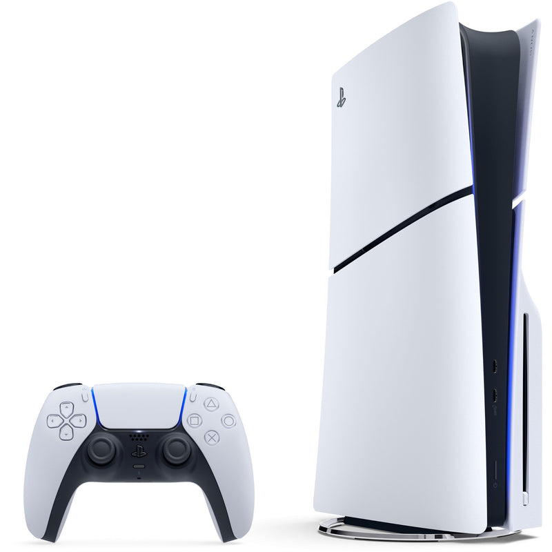 Load image into Gallery viewer, Sony playstation 5 (slim) - 1 tb - fortnite flowering chaos bundel spelconsole (wit zwart)
