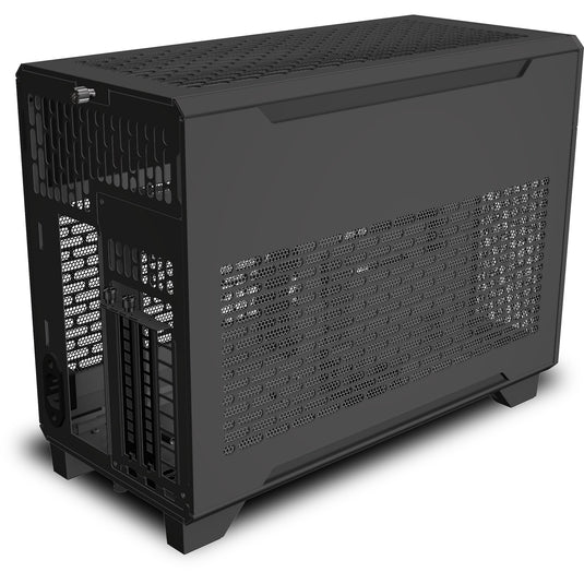 Thermaltake tr100 mini tower behuizing (zwart | 2x usb-a | 1x usb-c)