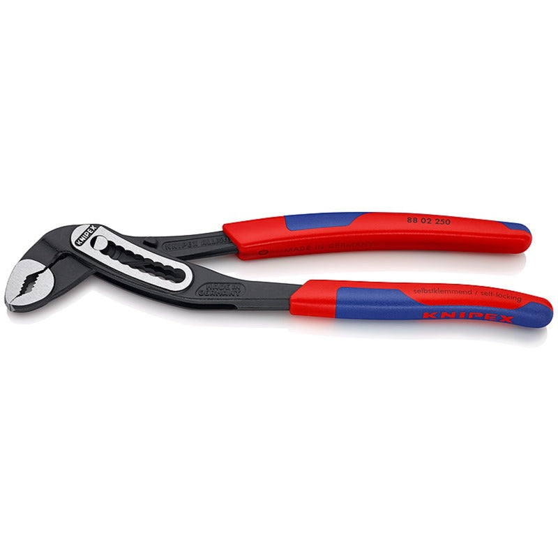 Load image into Gallery viewer, Knipex alligator waterpomptang 8802250 zweedse- waterpomp-tang (rood blauw, 250 mm)
