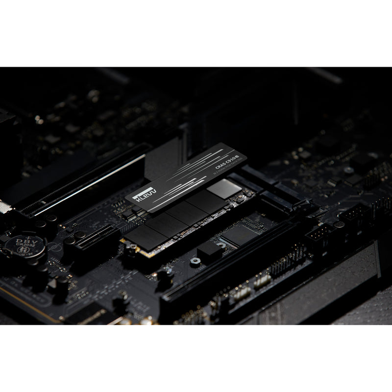 Load image into Gallery viewer, Klevv cras c910g 4 tb ssd (zwart, k04tbm2sp0-10g, pcie gen 4.0 x4, nvme 2.0)
