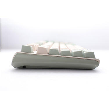 Ducky one 3 matcha tkl mechanisch toetsenbord (crème, us lay-out (qwerty), cherry mx blue, 80% (tkl), pbt double shot, hot swap)