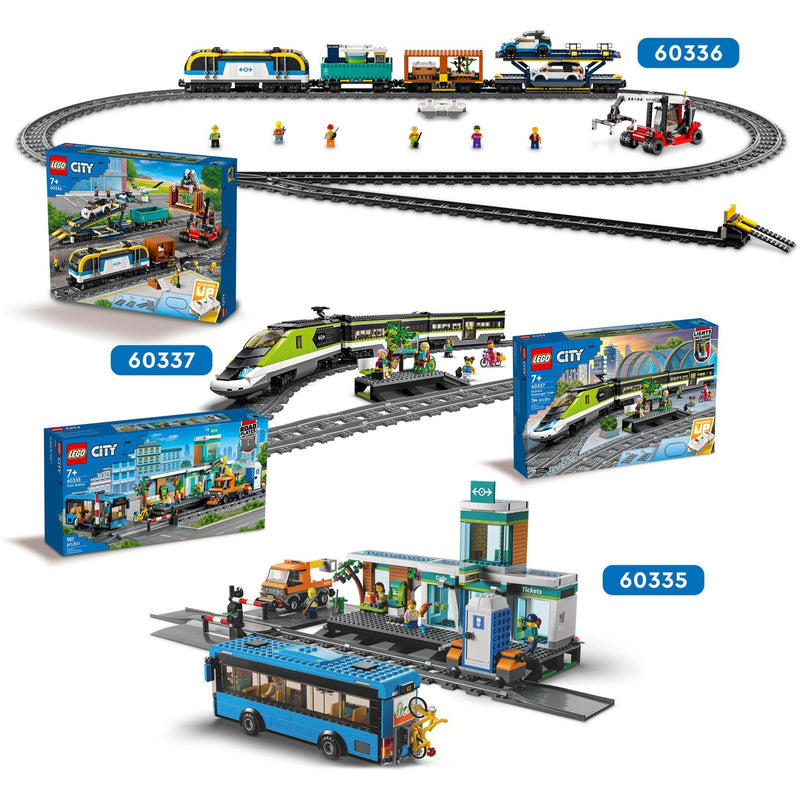 Chargez l'image dans la visionneuse de la galerie, Lego city treinen passagierssneltrein - 60337
