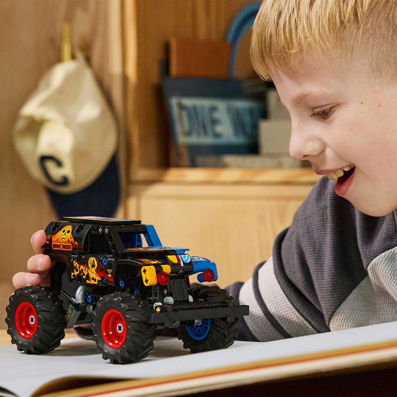 Load image into Gallery viewer, Lego technic 42219 monster jam grave digger vuur en ijs
