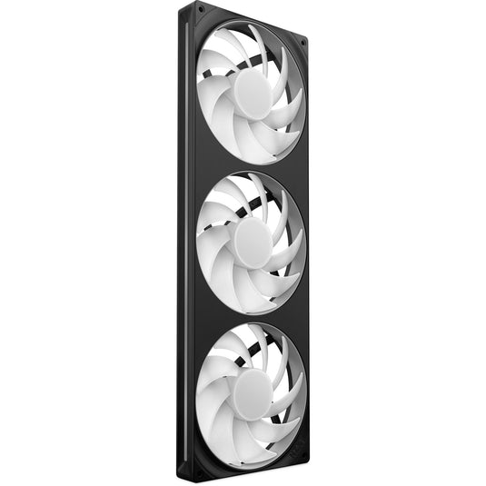 Nzxt f420 rgb core case fans (zwart, 3 stuks, 420 x 140 x 26 mm)