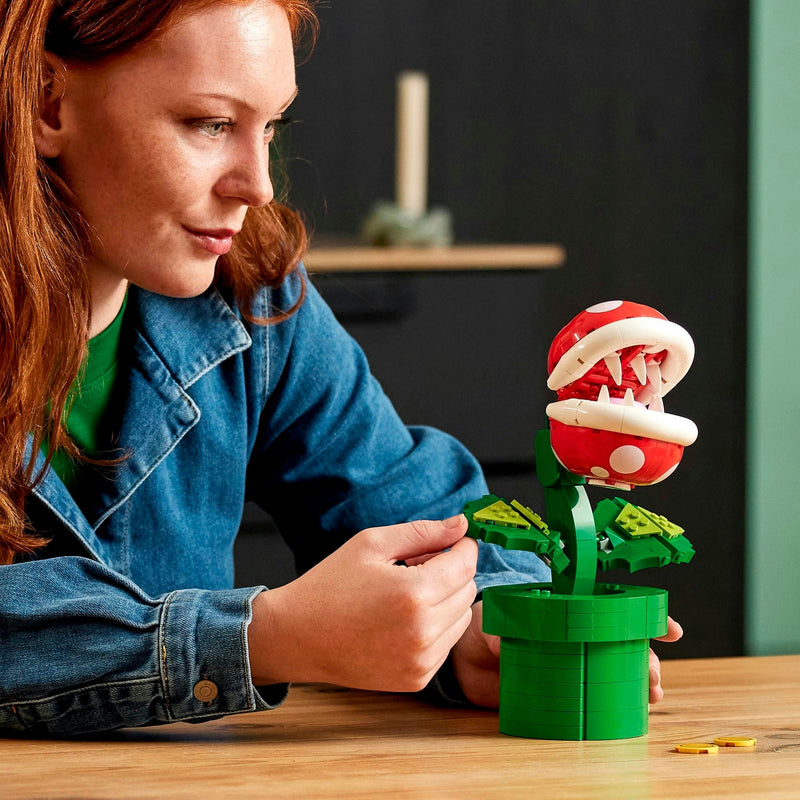 Afbeelding laden in galerijviewer, Lego super mario - piranha plant constructiespeelgoed (71426)
