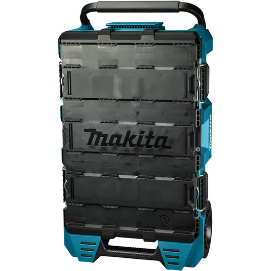 Makita maktrak gereedschapskist trolley (blauw zwart)