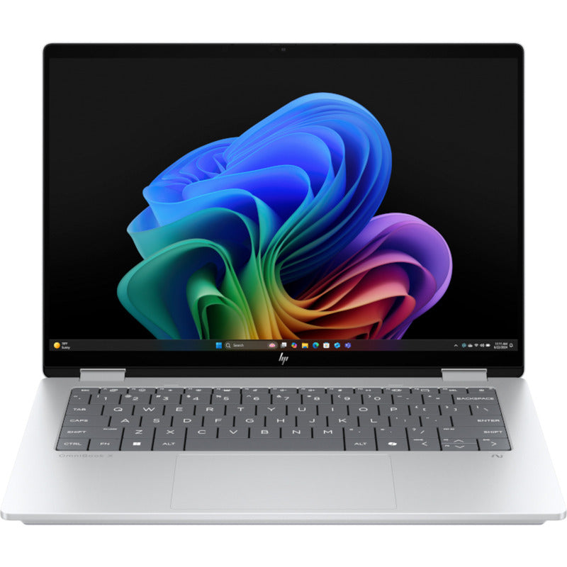 Load image into Gallery viewer, Hp omnibook 5 flip 14-fp0070nd (c5vm4ea) 14 2-in-1 laptop (zilver | core i7-1355u | iris xe graphics | 16 gb | 512 gb ssd | touch)
