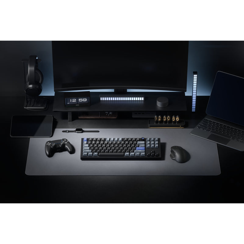 Load image into Gallery viewer, Keychron q3 he 8k magnetic switch keyboard (zwart, us lay-out (qwerty), ultra-fast lime, 80% (tkl) , rgb, hot swap, 8k)
