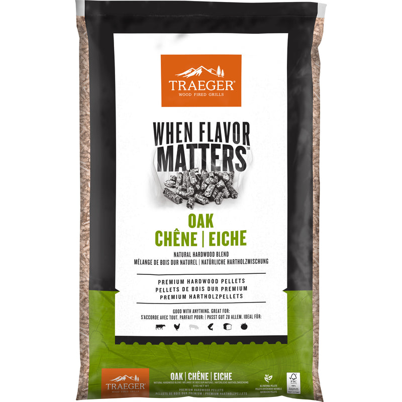 Load image into Gallery viewer, Traeger fsc - oak blend pellets brandstof (9 kg)
