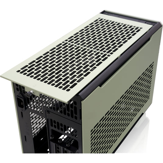 Thermaltake tr100 ws matcha green mini tower behuizing (lichtgroen | 2x usb-a | 1x usb-c)