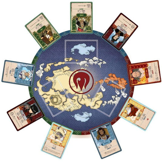 European player network rising - avatar the last airbender: fire nation bordspel (engels, 1 - 5 spelers, 60 minuten, vanaf 10 jaar)